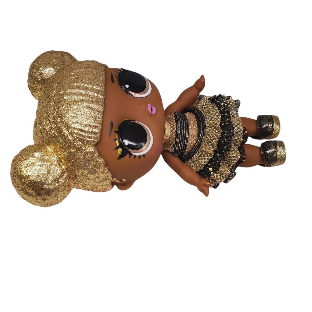 LOL Surprise Queen Bee Doll Big B.B. 11" Gold Glitter - Picture 9 of 12